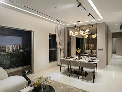 Living Room Image of 1400 Sq.ft 3 BHK Apartment / Flat for sale in Chandak Vansham, Vile Parle West Mumbai for Rs. 68500000