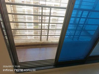 Balcony Image of 735 Sq.ft 1 BHK Apartment / Flat for rent in Gami Amar Harmony, Taloja Navi Mumbai for Rs. 15500