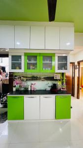 Kitchen Image of 1440 Sq.ft 3 BHK Apartment / Flat for sale in New Ranip Ahmedabad for Rs. 7500000