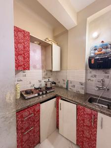 Kitchen Image of 600 Sq.ft 1 BHK Apartment / Flat for sale in Saket Harmony, Said-Ul-Ajaib New Delhi for Rs. 2400000