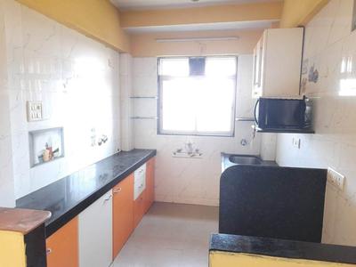 Kitchen Image of 625 Sq.ft 1 BHK Apartment / Flat for sale in Rajhans Kshitij Iris Wing E F G, Vasai West Vasai for Rs. 5300000
