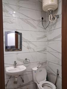Bedroom One Image of 900 Sq.ft 3 BHK Builder Floor for rent in Ranjeet Nagar New Delhi for Rs. 42000