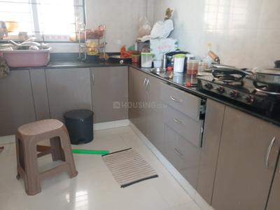 Kitchen Image of 1300 Sq.ft 2 BHK Apartment / Flat for rent in Kasturi Nagar Bengaluru for Rs. 37500