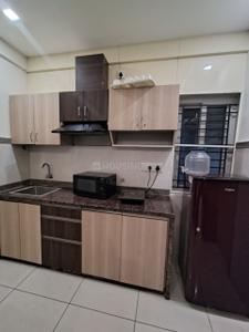 Kitchen Image of 750 Sq.ft 1 BHK Apartment / Flat for rent in Koramangala Bengaluru for Rs. 32000