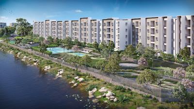 Image of 1185 Sq.ft 3 BHK Apartment / Flat for sale in GRC Shreekrish, Choodasandra, Bengaluru for Rs. 12441315