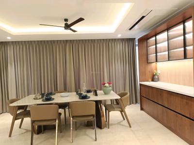 Dining Area Image of 1800 Sq.ft 3 BHK Apartment / Flat for sale in RG Orchids Gardenia, Nagavara Bengaluru for Rs. 27900000