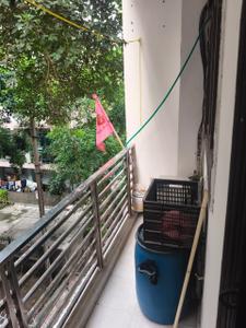 Balcony Image of 700 Sq.ft 2 BHK Builder Floor for sale in Pul Prahlad Pur New Delhi for Rs. 3600000