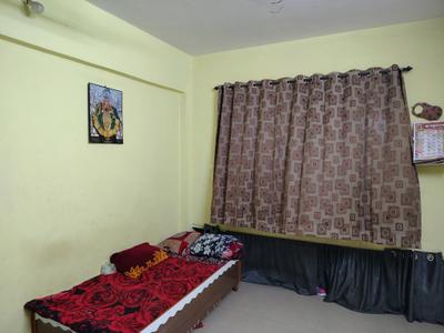 Living Room Image of 520 Sq.ft 1 BHK Apartment / Flat for rent in DSS Mahavir Kalpavruksha, Kasarvadavali Thane for Rs. 17528