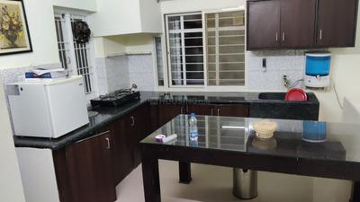 Kitchen Image of 1350 Sq.ft 3 BHK Apartment / Flat for rent in C V Raman Nagar Bengaluru for Rs. 50000