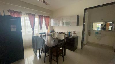 Living Room Image of 1704 Sq.ft 3 BHK Apartment / Flat for rent in Vision Golden Blossom, Domlur Layout Bengaluru for Rs. 75000