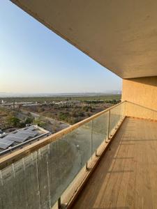 Balcony Image of 1850 Sq.ft 3 BHK Apartment / Flat for rent in Shreenathji Delta Riviera, Ulwe Navi Mumbai for Rs. 80000