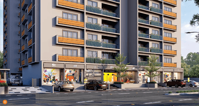 Image of 2115 Sq.ft 3 BHK Apartment / Flat for sale in Shivansh Arianna, Sargasan, Gandhinagar for Rs. 7700000