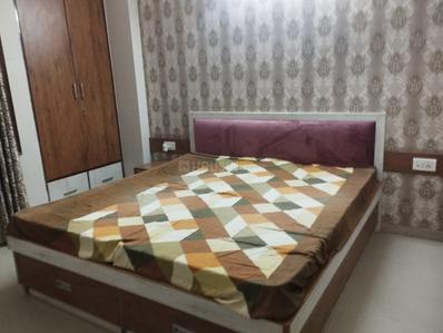 Bedroom Image of 1500 Sq.ft 3 BHK Apartment / Flat for rent in Arihant Vedang Heights, Sheopur Jaipur for Rs. 31000