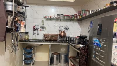 Kitchen Image of 650 Sq.ft 1 BHK Independent House for sale in Amrapali Modern Township, Rau Indore for Rs. 2400000