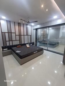 Image of 1300 Sq.ft 3 BHK Apartment / Flat for rent in Shilalekh Shukan Lifestyle, Pal Gam, Surat for Rs. 47000