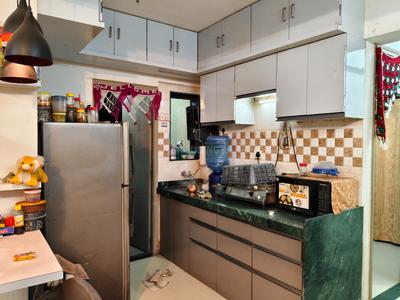 Kitchen Image of 750 Sq.ft 1.5 BHK Apartment / Flat for sale in Chala Vapi for Rs. 3000000
