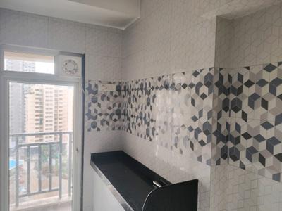 Kitchen Image of 480 Sq.ft 1 BHK Apartment / Flat for rent in Puranik City Phase 3, Kasarvadavali Thane for Rs. 16253