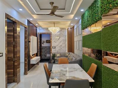 Living Room Image of 950 Sq.ft 3 BHK Apartment / Flat for sale in Saarthi Affordable Floors, Uttam Nagar New Delhi for Rs. 6900000