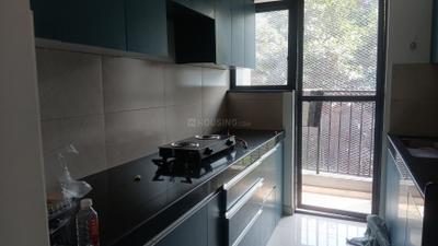 Kitchen Image of 550 Sq.ft 1 BHK Apartment / Flat for rent in Godrej Urban Park, Powai Mumbai for Rs. 58000