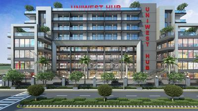 Image of 525 Sq.ft 1 BHK Apartment / Flat for sale in Uniwest Hub, Yeida, Greater Noida for Rs. 6800000