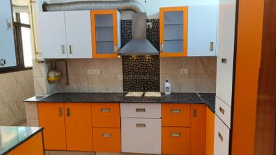 Kitchen Image of 2400 Sq.ft 4 BHK Apartment / Flat for rent in Builder Whit Rose Aprtment, Sector 13 Dwarka New Delhi for Rs. 60000
