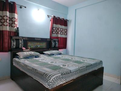 Bedroom Image of 825 Sq.ft 2 BHK Apartment / Flat for rent in Suraj Trinity Sunrise, Sompura Bengaluru for Rs. 20000