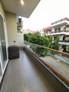 Balcony Image of 750 Sq.ft 1 BHK Apartment / Flat for rent in Sterling Sharada Nivas, Indira Nagar Bengaluru for Rs. 15000