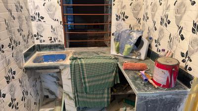 Kitchen Image of 650 Sq.ft 2 BHK Independent House for rent in Keshtopur Kolkata for Rs. 10000