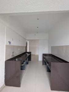 Kitchen Image of 760 Sq.ft 1 BHK Apartment / Flat for rent in Parth Lakeview, Dighe Thane for Rs. 35000