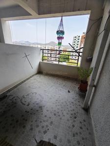 Balcony Image of 600 Sq.ft 1 BHK Apartment / Flat for rent in Dhankawade Tamrind Park Phase 1, Khadewadi Pune for Rs. 12000
