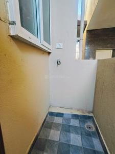 Balcony Image of 600 Sq.ft 1 BHK Apartment / Flat for rent in New Tippasandra Bengaluru for Rs. 33000