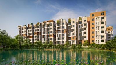 Image of 1004 Sq.ft 2 BHK Apartment / Flat for sale in Sapnil Residency , Baranagar, Kolkata for Rs. 4500000