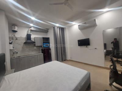 Bedroom Image of 649 Sq.ft 1 RK Builder Floor for rent in Sector 31 Gurgaon for Rs. 23500