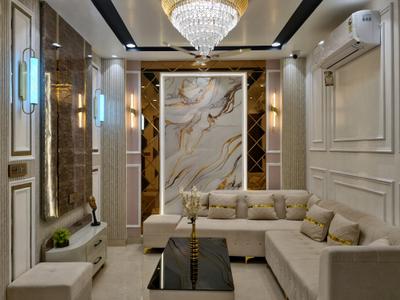 Living Room Image of 800 Sq.ft 3 BHK Apartment / Flat for sale in Saarthi The Ayodhya by Saarthi Builders, Uttam Nagar New Delhi for Rs. 7000000