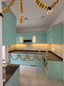 Kitchen Image of 1875 Sq.ft 3 BHK Apartment / Flat for rent in Rishita Mulberry Heights, Sushant Golf City Lucknow for Rs. 35000