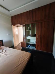 Bedroom Image of 1300 Sq.ft 2 BHK Builder Floor for rent in Ullalu Bengaluru for Rs. 29000