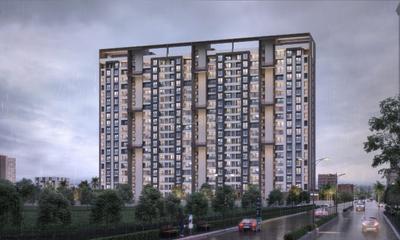 Image of 1340 Sq.ft 3 BHK Apartment / Flat for sale in Sahyadri Plumeria, Moshi, Pune for Rs. 8990000