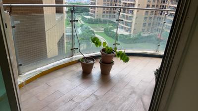 Balcony Image of 1438 Sq.ft 3 BHK Apartment / Flat for sale in Nahar Tulipia and Tilia Apartment, Powai Mumbai for Rs. 35500000