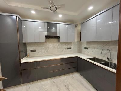 Kitchen Image of 2100 Sq.ft 4 BHK Builder Floor for rent in Swastic Swastic Home I-1788, Chittaranjan Park New Delhi for Rs. 130000