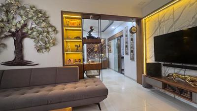 Hall Image of 1677 Sq.ft 3 BHK Apartment / Flat for sale in Goyal Orchid Whitefield, Makarba Ahmedabad for Rs. 16500000