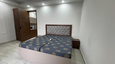 Bedroom Image of 1050 Sq.ft 1 BHK Builder Floor for rent in DLF Phase 3 Gurgaon for Rs. 37500