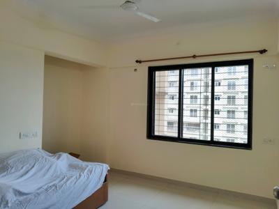 Bedroom Image of 845 Sq.ft 2 BHK Apartment / Flat for rent in Raunak Unnathi Woods, Kasarvadavali Thane for Rs. 27000