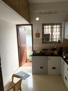 Kitchen Image of 1250 Sq.ft 3 BHK Apartment / Flat for sale in Blucon Pristine, Kolapakkam Chennai for Rs. 11000000