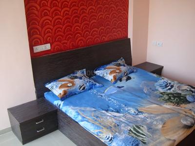 Bedroom Image of 1420 Sq.ft 2 BHK Apartment / Flat for rent in JP Iscon Habitat, Gotri Vadodara for Rs. 25000
