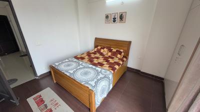 Bedroom Image of 584 Sq.ft 1 BHK Apartment / Flat for rent in Aditya Urban Homes Phase 2B, Bamheta Ghaziabad for Rs. 16000