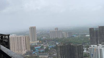 Balcony Image of 1250 Sq.ft 2 BHK Apartment / Flat for sale in Paradise Sai World Empire, Kharghar Navi Mumbai for Rs. 20500000