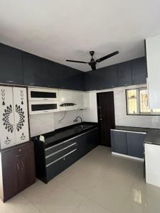 Kitchen Image of 748 Sq.ft 2 BHK Apartment / Flat for rent in Anshul Kosmas, Moshi Pune for Rs. 20000