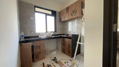 Kitchen Image of 780 Sq.ft 2 BHK Apartment / Flat for rent in 34 Park Estate, Goregaon West Mumbai for Rs. 57000