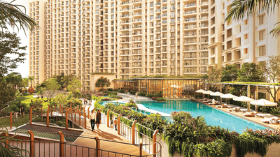 Image of 850 Sq.ft 2 BHK Apartment / Flat for sale in Hiranandani Maitri Park, Chembur, Mumbai for Rs. 41000000