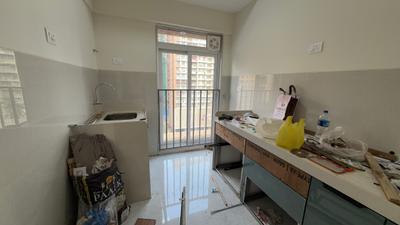 Kitchen Image of 500 Sq.ft 1 BHK Apartment / Flat for rent in Swastik Platinum, Vikhroli East Mumbai for Rs. 39000
